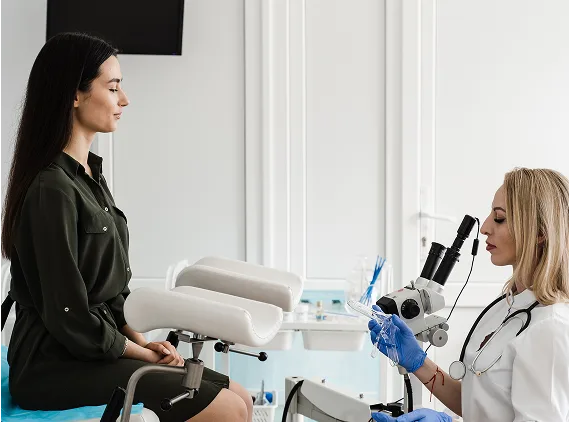 Gabinet ginekologiczny w klinice Gyneko